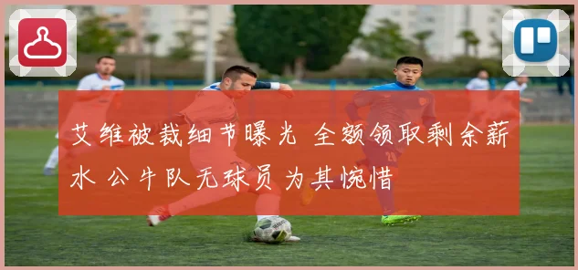 艾维被裁细节曝光 全额领取剩余薪水 公牛队无球员为其惋惜